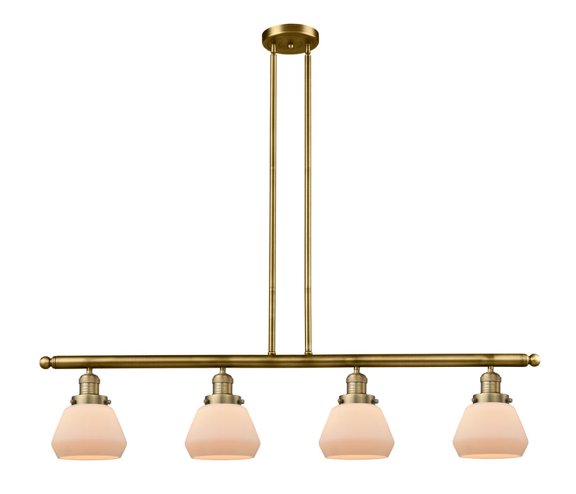 Innovations - 214-BB-G171-LED - LED Island Pendant - Franklin Restoration - Brushed Brass
