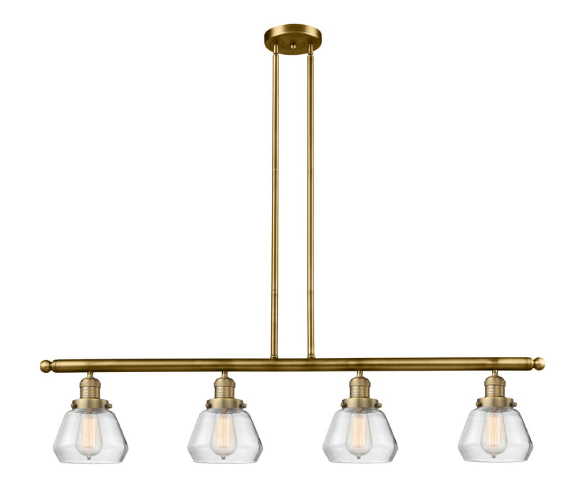 Innovations - 214-BB-G172-LED - LED Island Pendant - Franklin Restoration - Brushed Brass