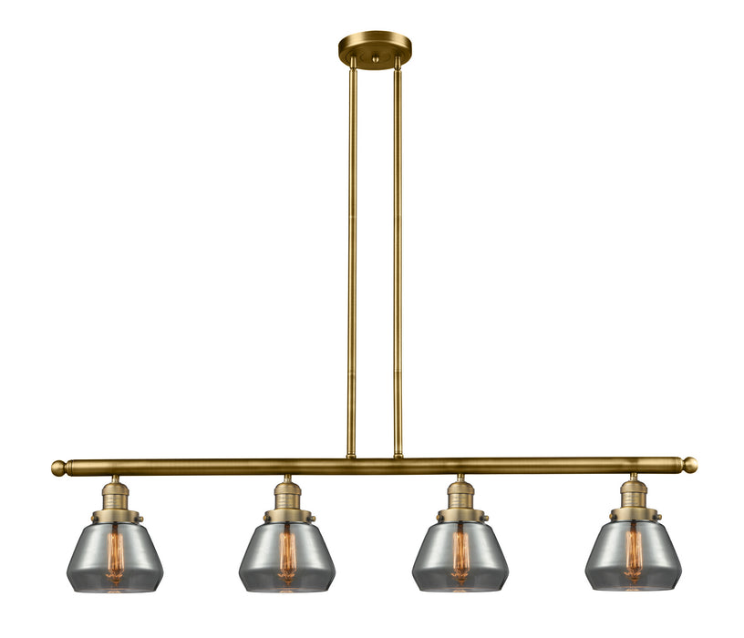 Innovations - 214-BB-G173-LED - LED Island Pendant - Franklin Restoration - Brushed Brass