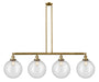 Innovations - 214-BB-G204-12-LED - LED Island Pendant - Franklin Restoration - Brushed Brass