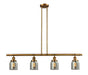 Innovations - 214-BB-G53-LED - LED Island Pendant - Franklin Restoration - Brushed Brass