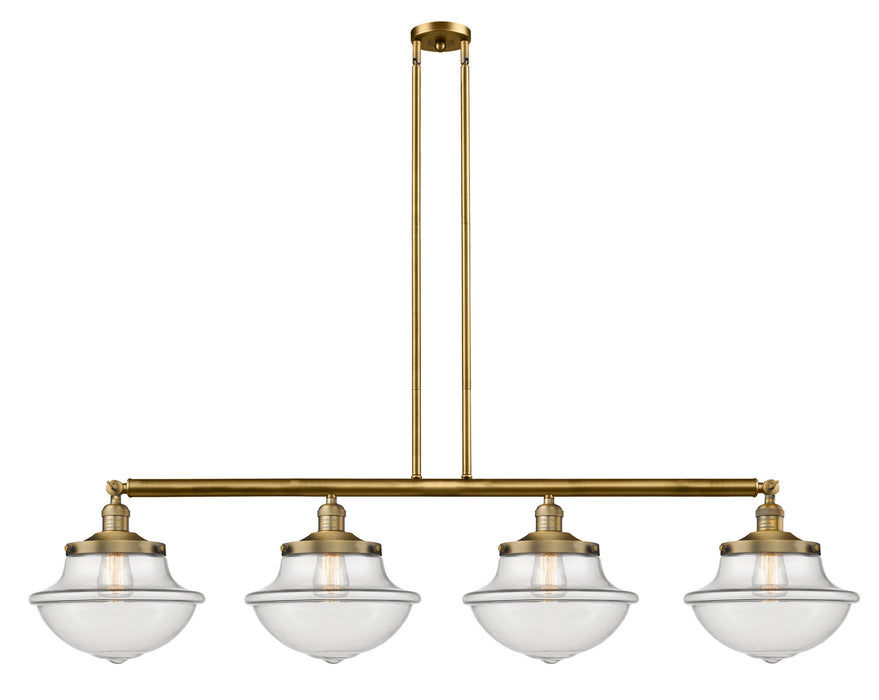Innovations - 214-BB-G542-LED - LED Island Pendant - Franklin Restoration - Brushed Brass