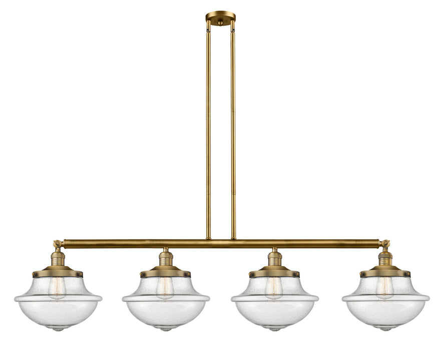 Innovations - 214-BB-G544-LED - LED Island Pendant - Franklin Restoration - Brushed Brass