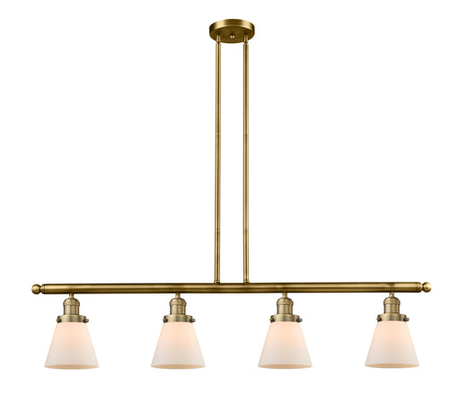 Innovations - 214-BB-G61-LED - LED Island Pendant - Franklin Restoration - Brushed Brass