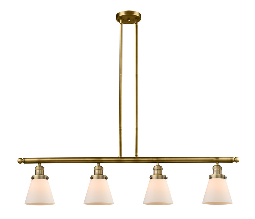 Innovations - 214-BB-G61-LED - LED Island Pendant - Franklin Restoration - Brushed Brass
