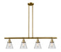 Innovations - 214-BB-G62-LED - LED Island Pendant - Franklin Restoration - Brushed Brass