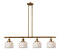 Innovations - 214-BB-G71-LED - LED Island Pendant - Franklin Restoration - Brushed Brass