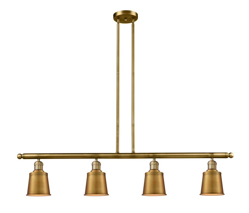 Innovations - 214-BB-M9-BB-LED - LED Island Pendant - Franklin Restoration - Brushed Brass