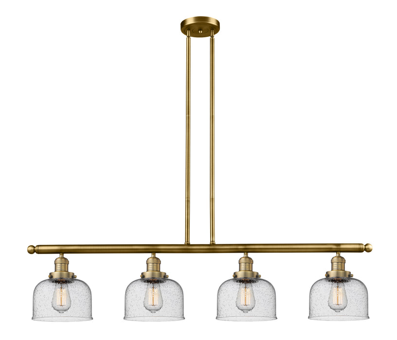 Innovations - 214-BB-G74-LED - LED Island Pendant - Franklin Restoration - Brushed Brass