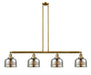 Innovations - 214-BB-G78-LED - LED Island Pendant - Franklin Restoration - Brushed Brass