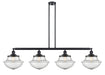 Innovations - 214-BK-G544 - Four Light Island Pendant - Franklin Restoration - Matte Black