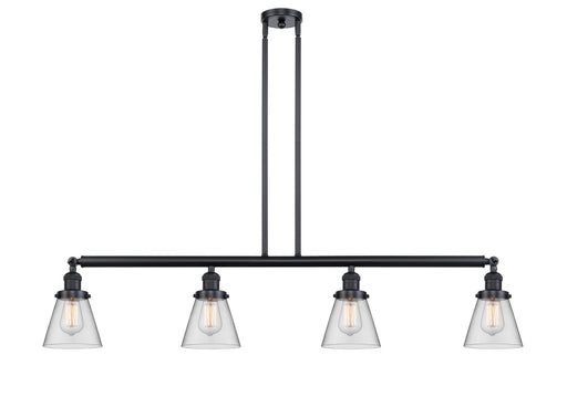 Innovations - 214-BK-G62-LED - LED Island Pendant - Franklin Restoration - Matte Black
