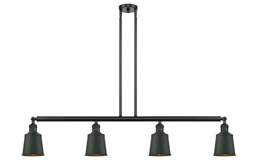 Innovations - 214-BK-M9-BK-LED - LED Island Pendant - Franklin Restoration - Matte Black