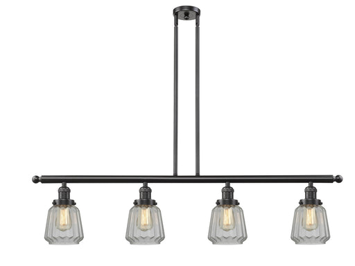 Innovations - 214-OB-G142-LED - LED Island Pendant - Franklin Restoration - Oil Rubbed Bronze