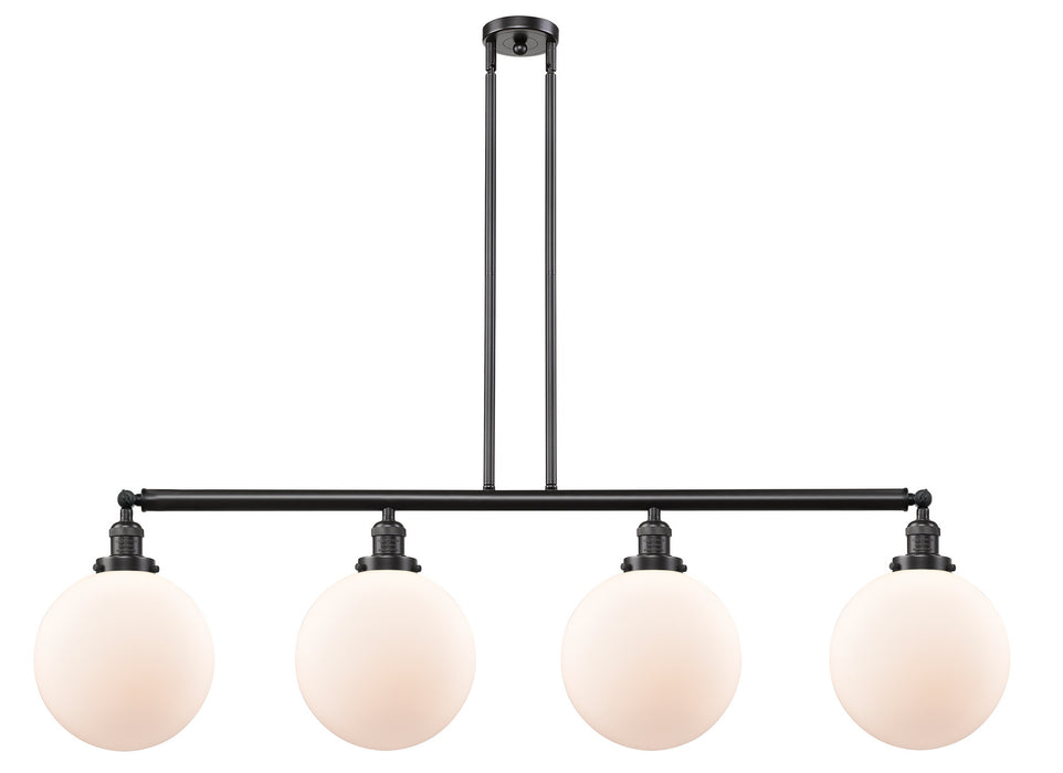 Innovations - 214-OB-G201-10-LED - LED Island Pendant - Franklin Restoration - Oil Rubbed Bronze