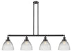 Innovations - 214-OB-G222 - Four Light Island Pendant - Franklin Restoration - Oil Rubbed Bronze