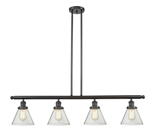Innovations - 214-OB-G42-LED - LED Island Pendant - Franklin Restoration - Oil Rubbed Bronze