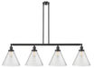Innovations - 214-OB-G44-L - Four Light Island Pendant - Franklin Restoration - Oil Rubbed Bronze