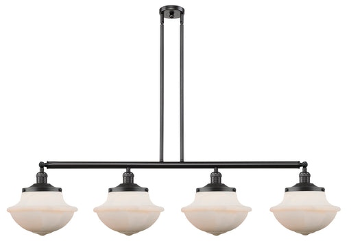 Innovations - 214-OB-G541 - Four Light Island Pendant - Franklin Restoration - Oil Rubbed Bronze