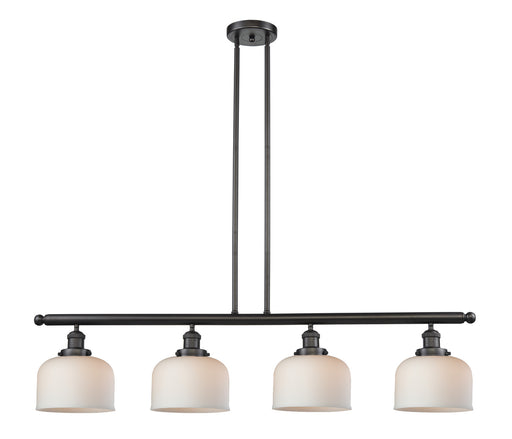 Innovations - 214-OB-G71-LED - LED Island Pendant - Franklin Restoration - Oil Rubbed Bronze