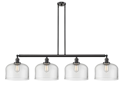 Innovations - 214-OB-G72-L - Four Light Island Pendant - Franklin Restoration - Oil Rubbed Bronze