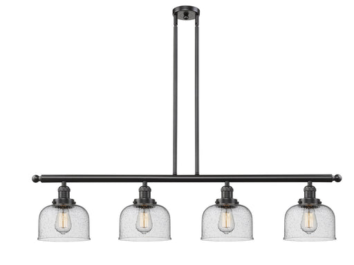 Innovations - 214-OB-G74 - Four Light Island Pendant - Franklin Restoration - Oil Rubbed Bronze