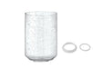Craftmade - 531-GLASS - Replacement Glass - Chicago - Clear Seeded Glass