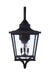 Craftmade - ZA2934-TB - Three Light Outdoor Lantern - Tillman - Matte Black