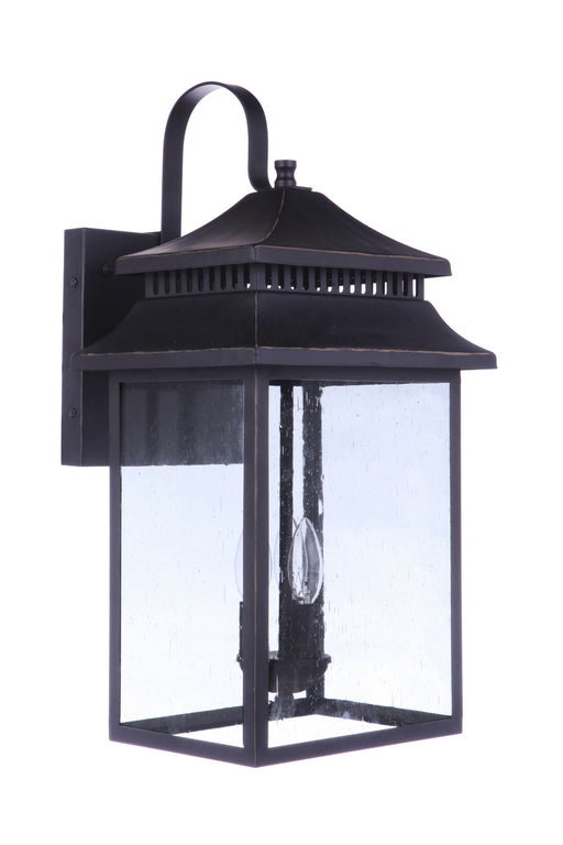 Craftmade - ZA3134-DBG - Three Light Outdoor Lantern - Crossbend - Dark Bronze Gilded