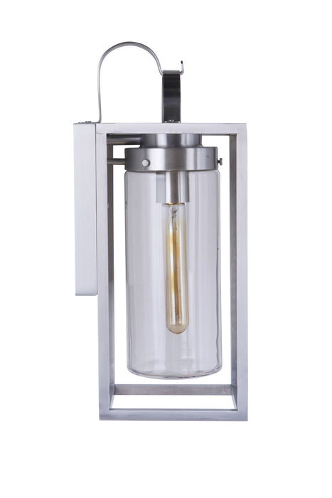 Craftmade - ZA4814-SA - One Light Outdoor Lantern - Neo - Satin Aluminum