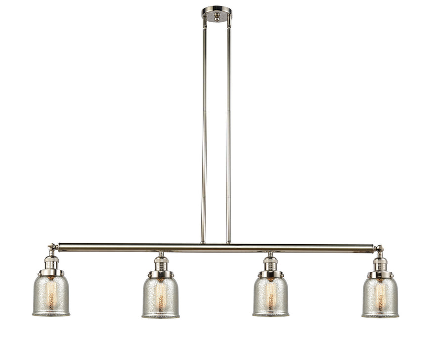 Innovations - 214-PN-G58 - Four Light Island Pendant - Franklin Restoration - Polished Nickel