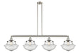 Innovations - 214-SN-G544 - Four Light Island Pendant - Franklin Restoration - Brushed Satin Nickel