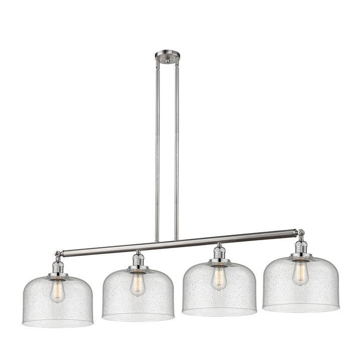 Innovations - 214-SN-G74-L-LED - LED Island Pendant - Franklin Restoration - Brushed Satin Nickel