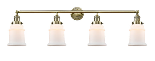 Innovations - 215-AB-G181 - Four Light Bath Vanity - Franklin Restoration - Antique Brass