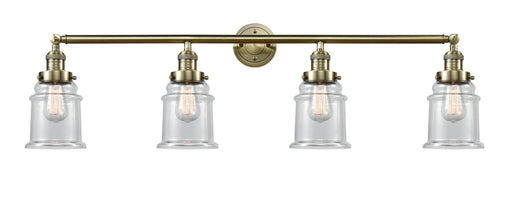 Innovations - 215-AB-G182 - Four Light Bath Vanity - Franklin Restoration - Antique Brass