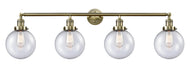 Innovations - 215-AB-G204-8-LED - LED Bath Vanity - Franklin Restoration - Antique Brass
