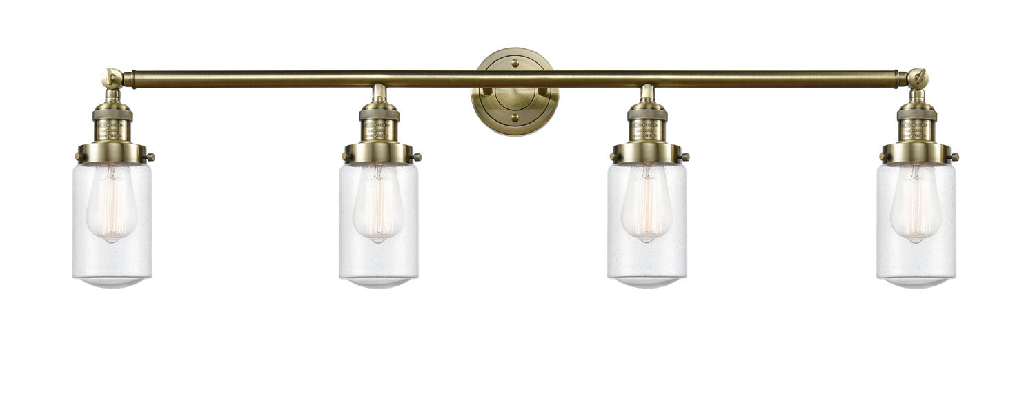 Innovations - 215-AB-G314-LED - LED Bath Vanity - Franklin Restoration - Antique Brass