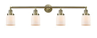 Innovations - 215-AB-G51 - Four Light Bath Vanity - Franklin Restoration - Antique Brass