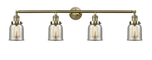 Innovations - 215-AB-G58 - Four Light Bath Vanity - Franklin Restoration - Antique Brass