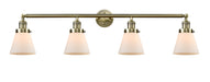 Innovations - 215-AB-G61 - Four Light Bath Vanity - Franklin Restoration - Antique Brass