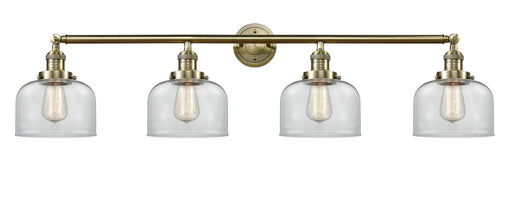 Innovations - 215-AB-G72 - Four Light Bath Vanity - Franklin Restoration - Antique Brass