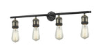 Innovations - 215-BAB - Four Light Bath Vanity - Franklin Restoration - Black Antique Brass