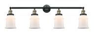 Innovations - 215-BAB-G181 - Four Light Bath Vanity - Franklin Restoration - Black Antique Brass