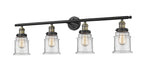 Innovations - 215-BAB-G184 - Four Light Bath Vanity - Franklin Restoration - Black Antique Brass