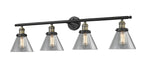 Innovations - 215-BAB-G42 - Four Light Bath Vanity - Franklin Restoration - Black Antique Brass