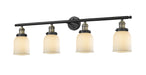 Innovations - 215-BAB-G51 - Four Light Bath Vanity - Franklin Restoration - Black Antique Brass