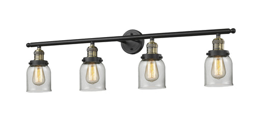 Franklin Restoration LED Bath Vanity Black Antique Brass