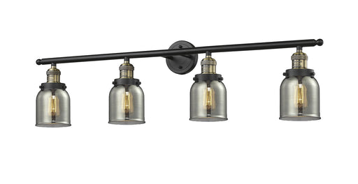 Innovations - 215-BAB-G53 - Four Light Bath Vanity - Franklin Restoration - Black Antique Brass