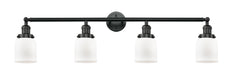 Innovations - 215-BK-G51 - Four Light Bath Vanity - Franklin Restoration - Matte Black