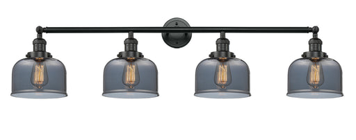 Franklin Restoration Four Light Bath Vanity Matte Black